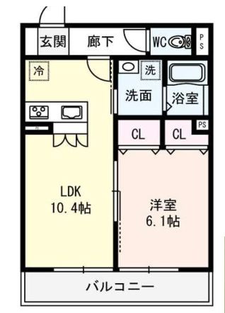 アルカディア舟木町の間取り