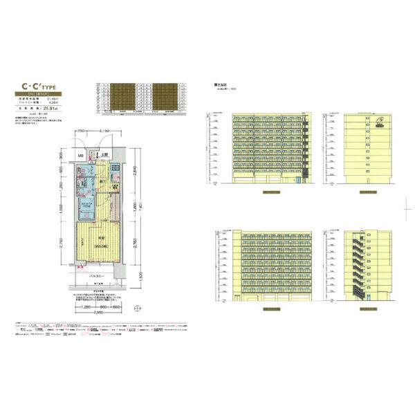 ファステート大阪アステールの間取り