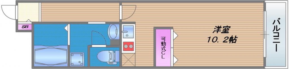 ロネスタ新深江の間取り