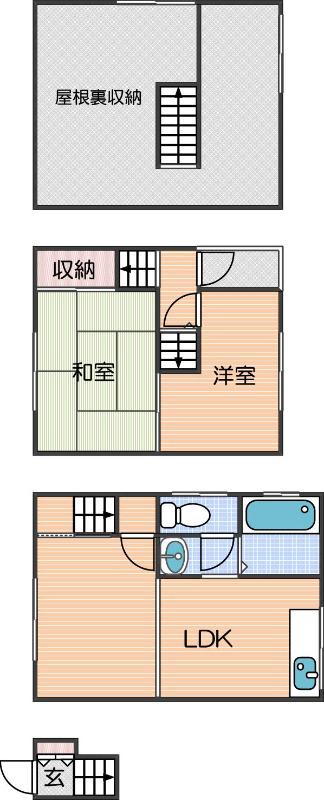 KT墨江ビルの間取り