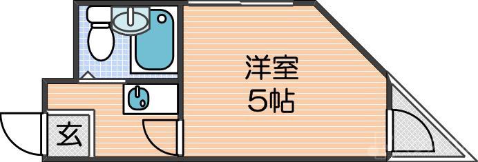 ヴィラ玉出の間取り