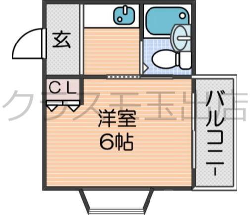 ハイム山之内の間取り