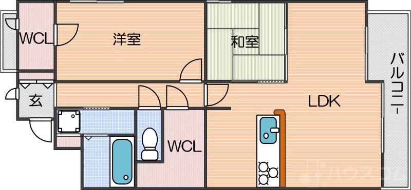 ヴェルドミールユモトの間取り