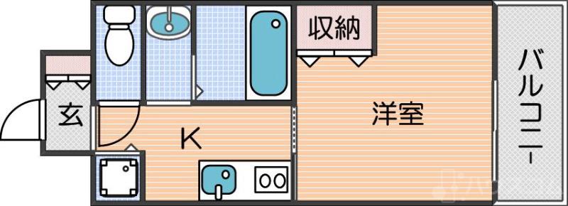 アーバンパーク住之江公園Ⅱの間取り