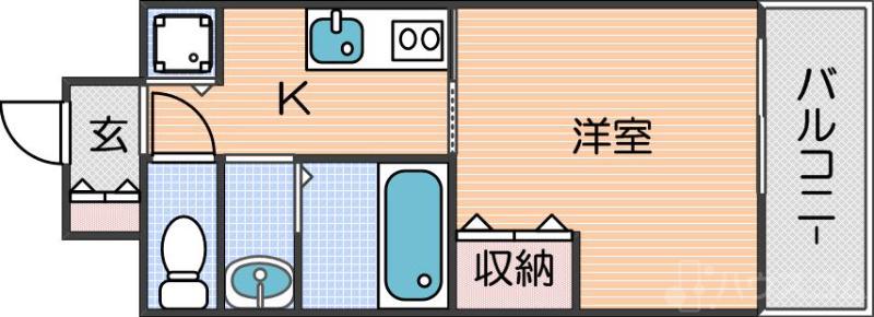 アーバンパーク住之江公園Ⅱの間取り