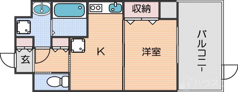 アーバンパーク住之江公園Ⅱの間取り
