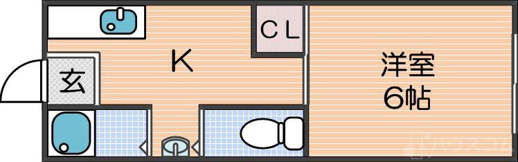 吉田マンションの間取り