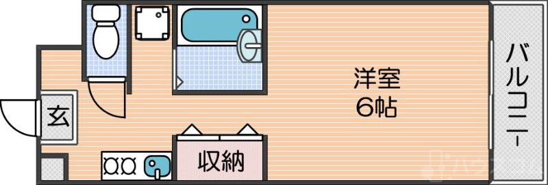 セラ玉出ウエストの間取り