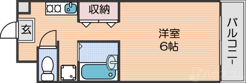 セラ玉出ウエストの間取り