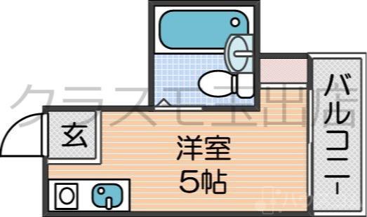 ヴィラージュ花園の間取り