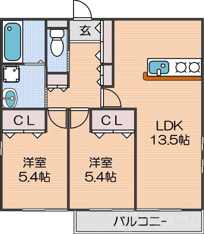 シトロンキタカガヤの間取り