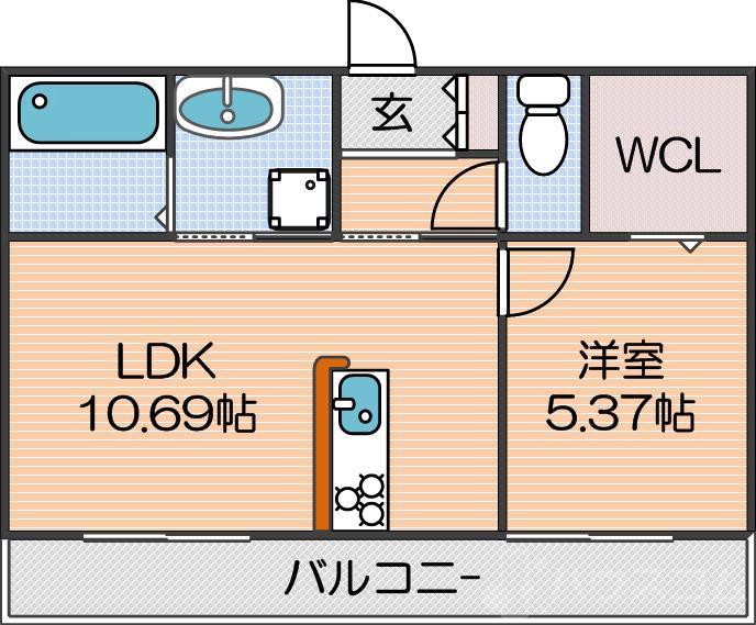 ウエストガーデンヒルズの間取り