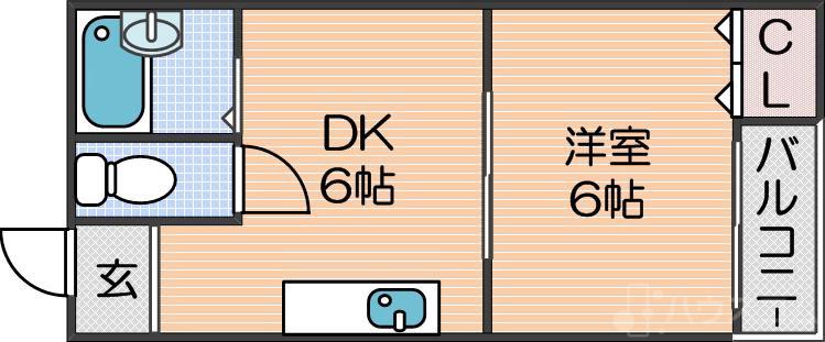 ロイヤルハイツ山之内の間取り