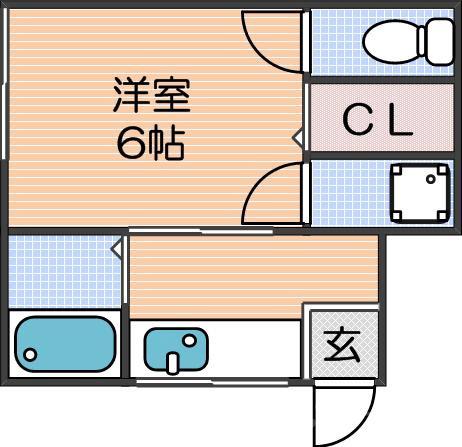 野田文化西棟の間取り