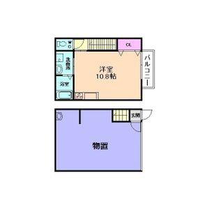 ガゼルスタイル西住之江の間取り