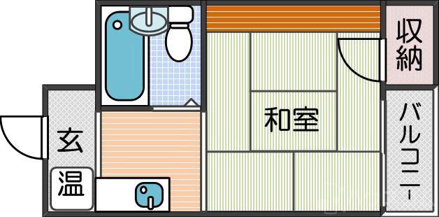 ハイツ木村の間取り