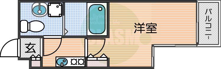 ティアラコートウエストの間取り