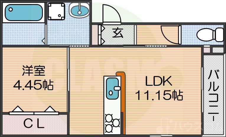 エミーラスミヨシの間取り