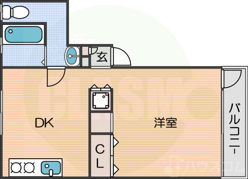 清水丘ファーストビルの間取り
