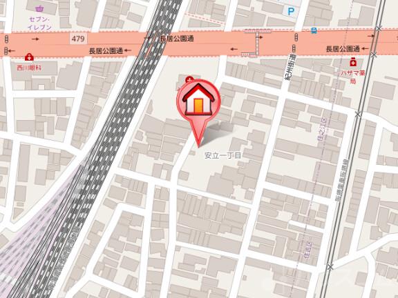 3/4 地図