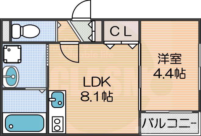 AIA難波南の間取り
