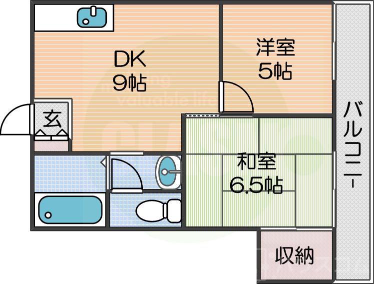オオサカ平成の間取り