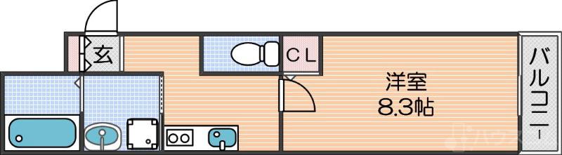 エスクード凪の間取り