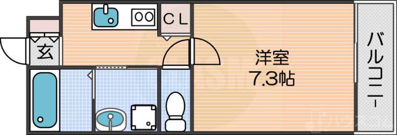 エスクード凪の間取り