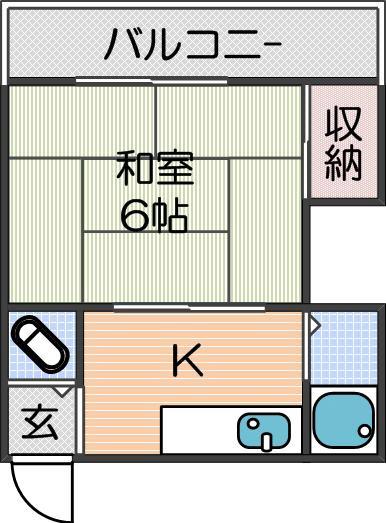 光ハイツの間取り