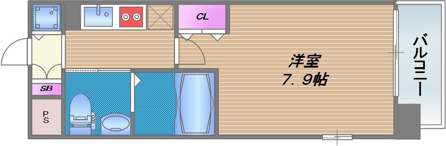 セイワパレス玉造の間取り