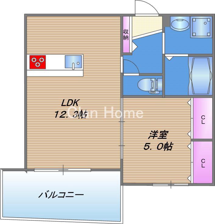 Limoneしぎの(リモーネしぎの)の間取り