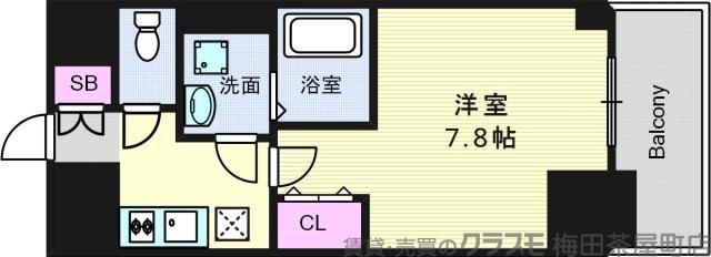 豊津町の完工年月(2015年9月)築の賃貸マンションの間取り