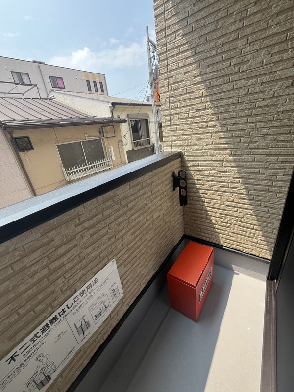 12/18 バルコニー