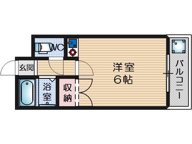 グラシュジュールの間取り