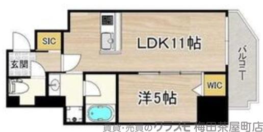 フェルザ福島の間取り