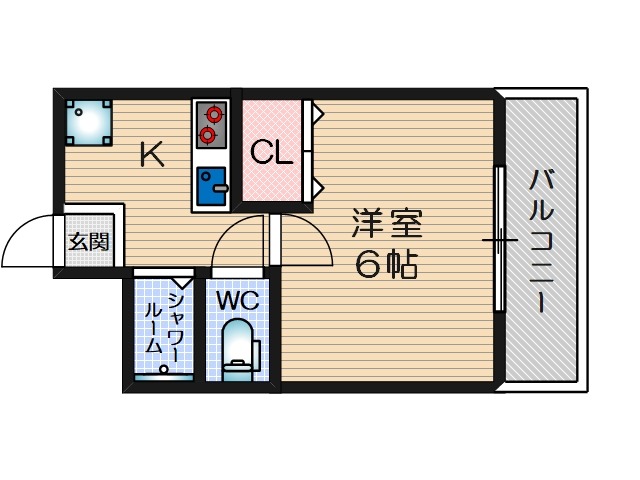 ナンノ第12号館の間取り