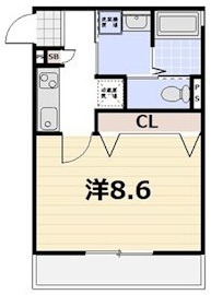 堀出シ町の完工年月(2026年3月)築の賃貸マンションの間取り