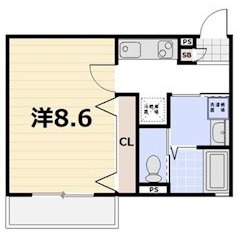 堀出シ町の完工年月(2026年3月)築の賃貸マンションの間取り