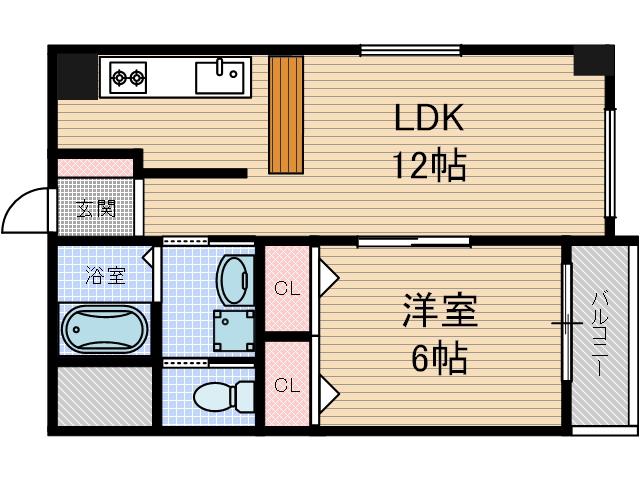 THKマンションの間取り