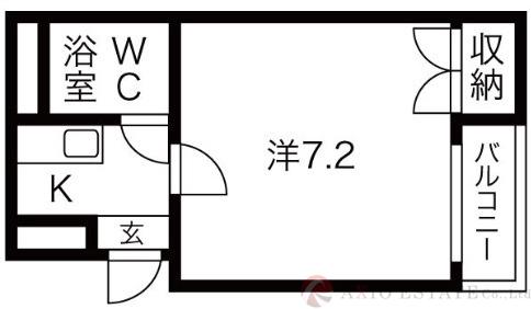 オズレジデンス新大阪の間取り