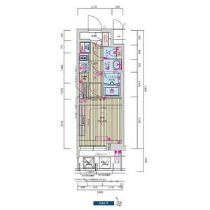 プレサンス九条グランデリーヴの間取り