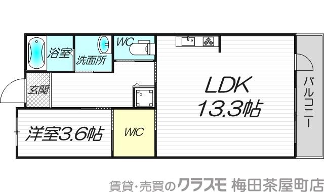 M:COURT 南方の間取り