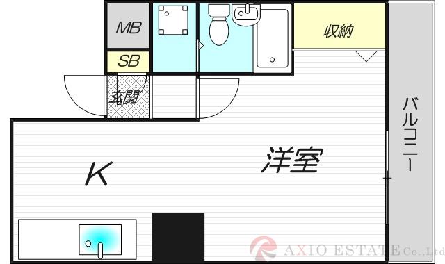 ティーホームズ新大阪の間取り