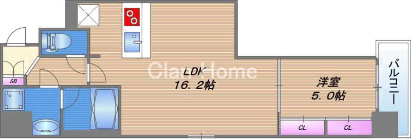 Park Lane Kujoの間取り