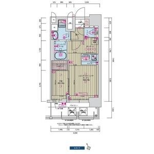 プレサンス九条グランデリーヴの間取り