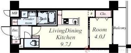 SGSA STAGEの間取り