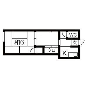 KD諏訪ハイツの間取り