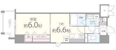 BROU上町台の間取り