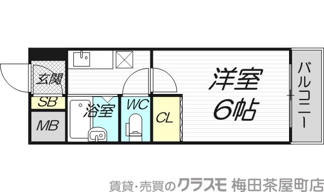 土井グランドマンションの間取り