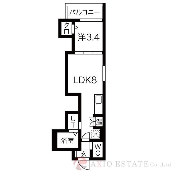 Buzz神崎川の間取り